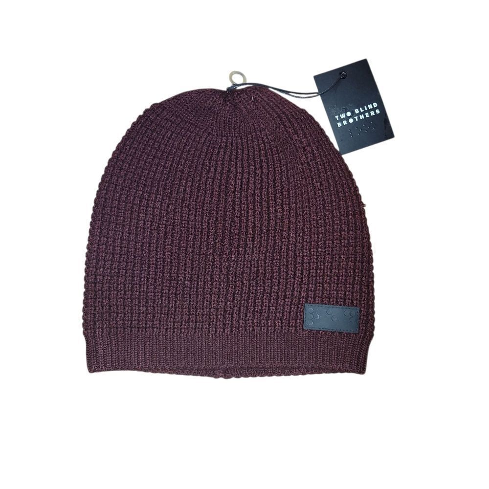 Burgundy Knit Beanie